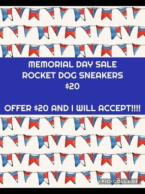 Rocket Dog Red and Blue Women Sneakers